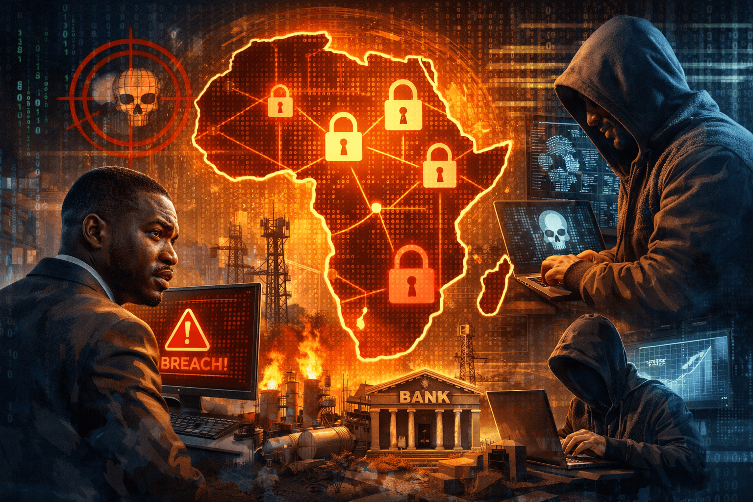 Cybersecurity breach in Africa's banking system